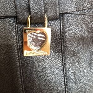 Betsey Johnson black tote bag